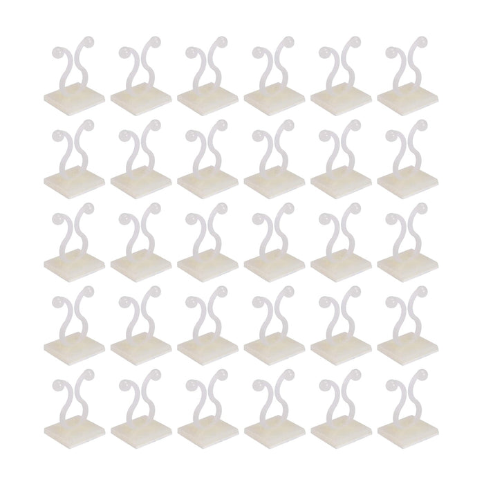 Wall plant climbing clips for organizing vines and branches, 30 pcs set