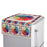 Kitchen fridge top cover with fruit design, enhancing kitchen aesthetics.