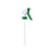 Replacement nozzle for spray bottles, plastic, with pipe, ideal for home and garden use.