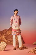 Skyline Serenity - Silk Kurta