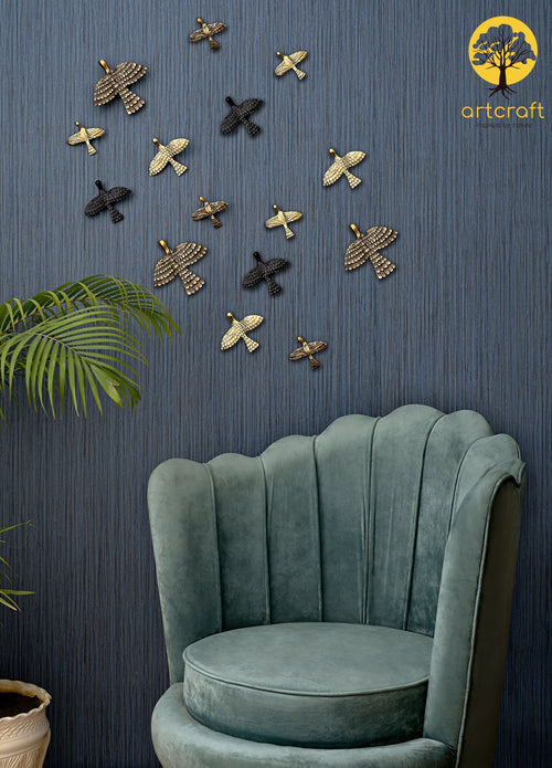 3D - Flying Birds - 100% Made From Brass