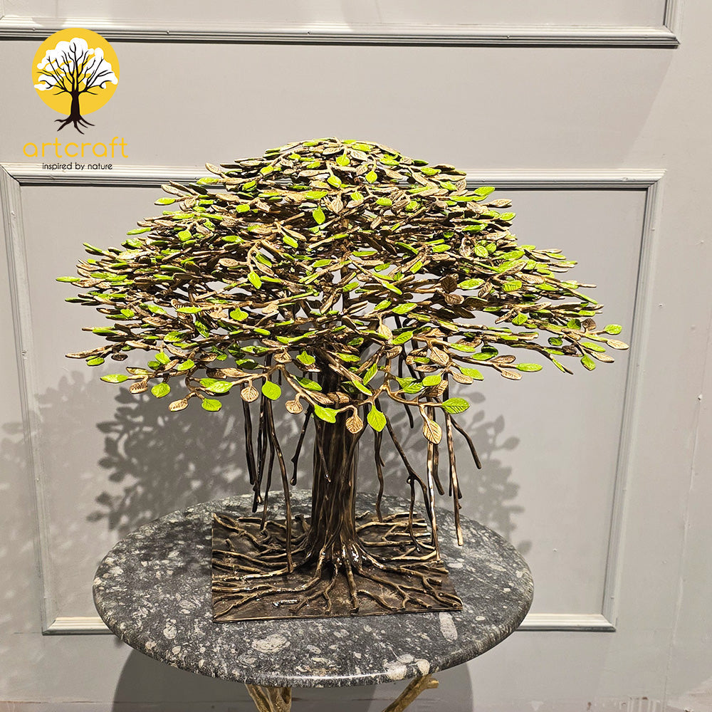 Banyan Table Art - 100% MADE FROM BRASS
