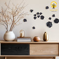 BLACK TILES WALL DECOR - 100% MADE IN BRASS