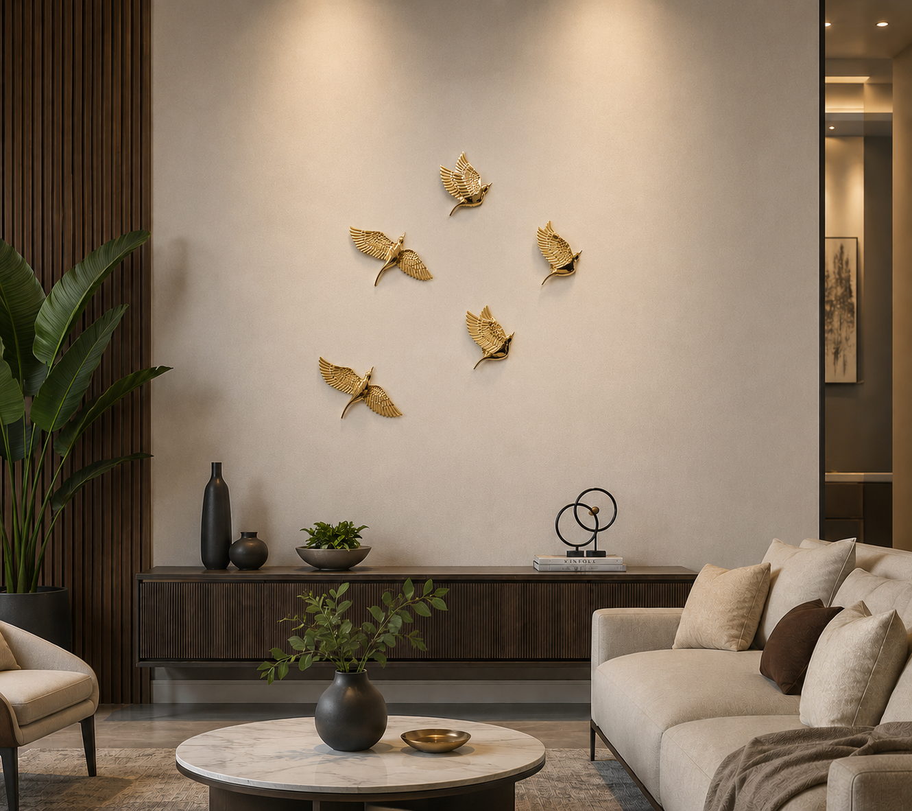 Birds of Freedom - 100% Made From Brass