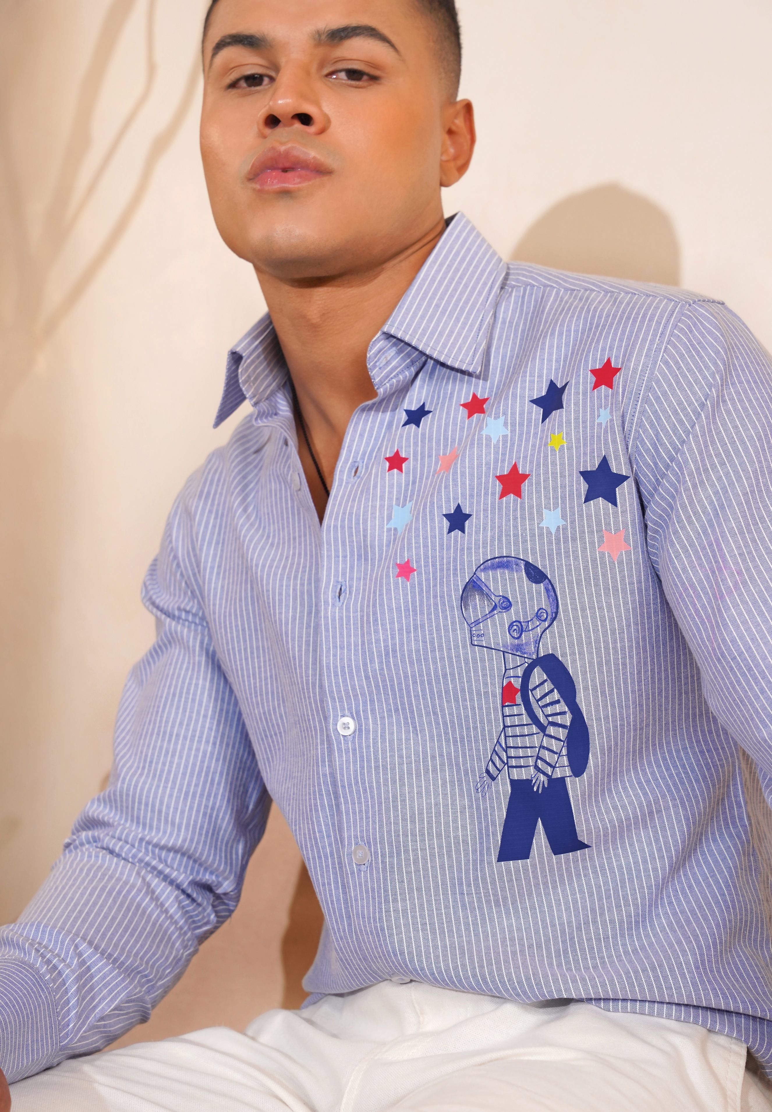 Starboy  - Oxford Cotton Shirt