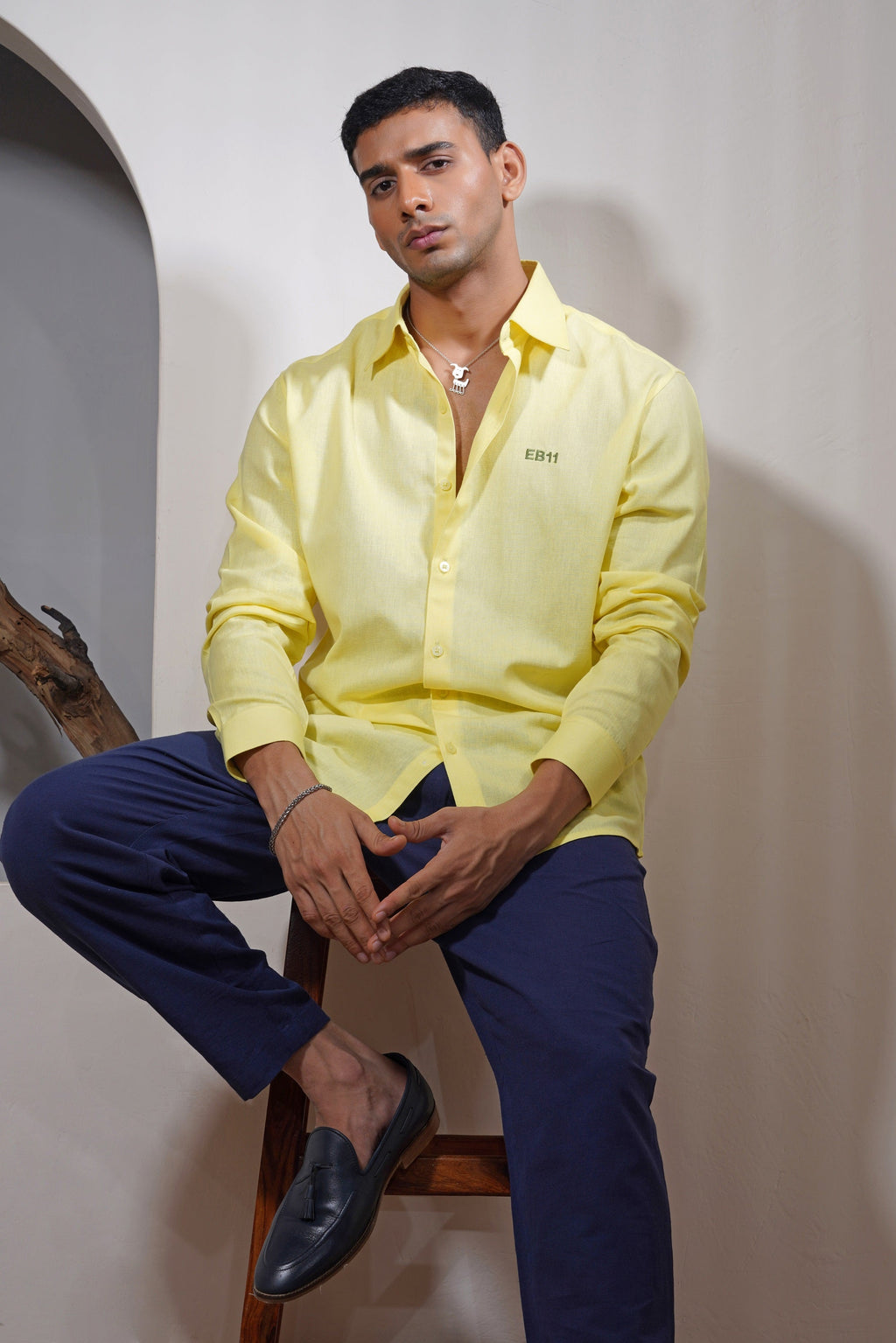 Banana Caramel - Linen Shirt
