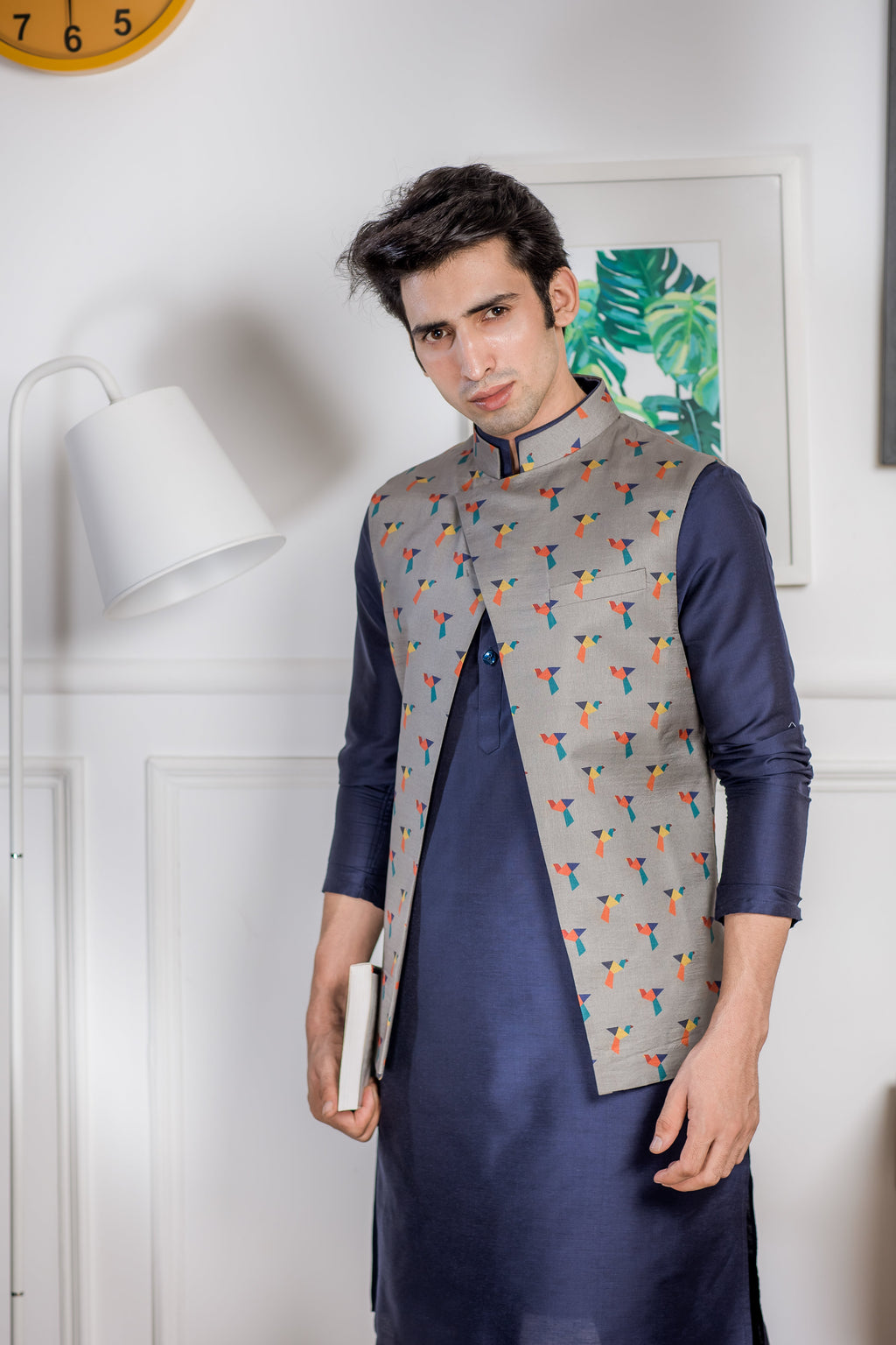 Birds of Paradise - Nehru Jacket
