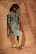 In the clouds - Silk Kurta