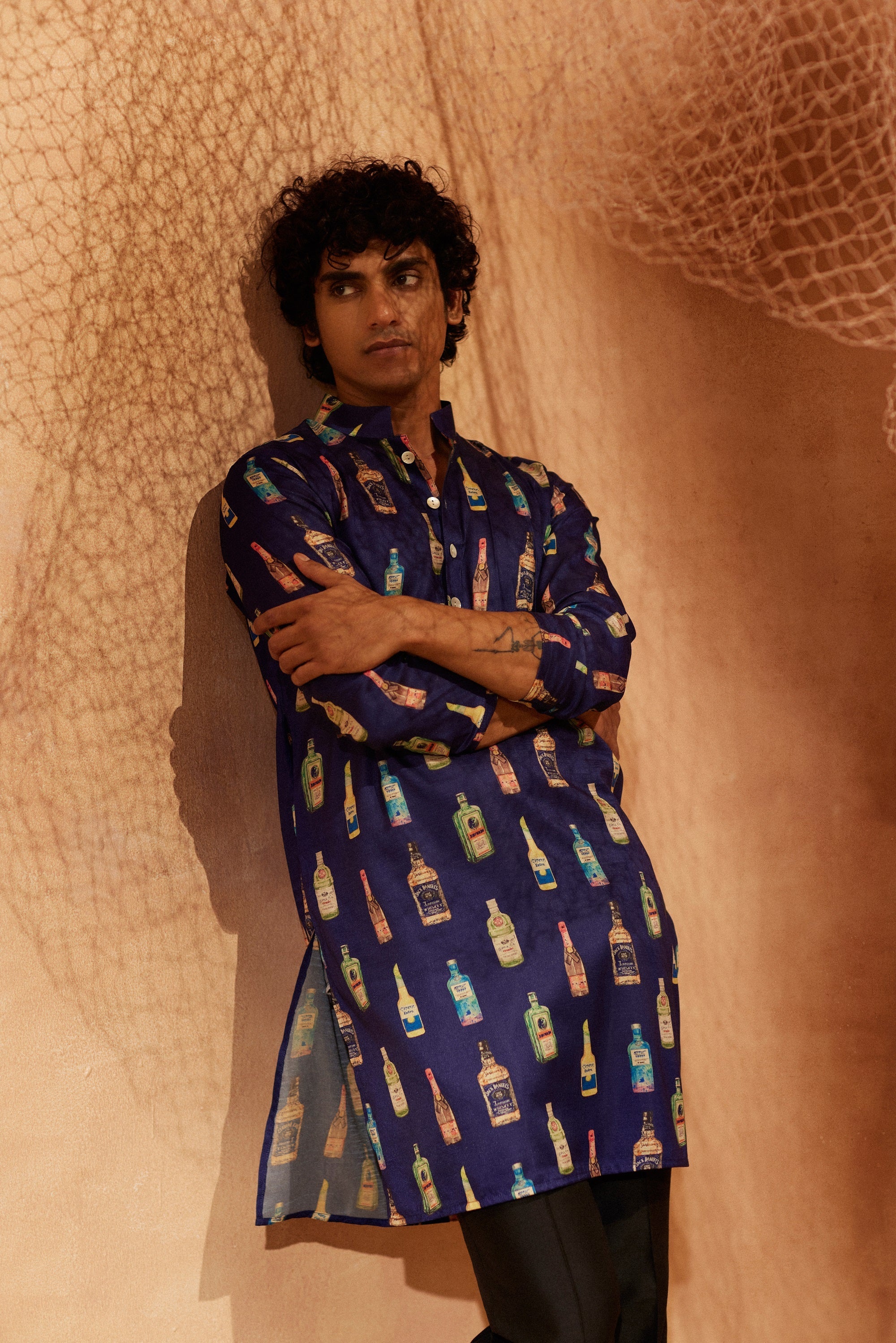 Cocktail Party - Silk Kurta