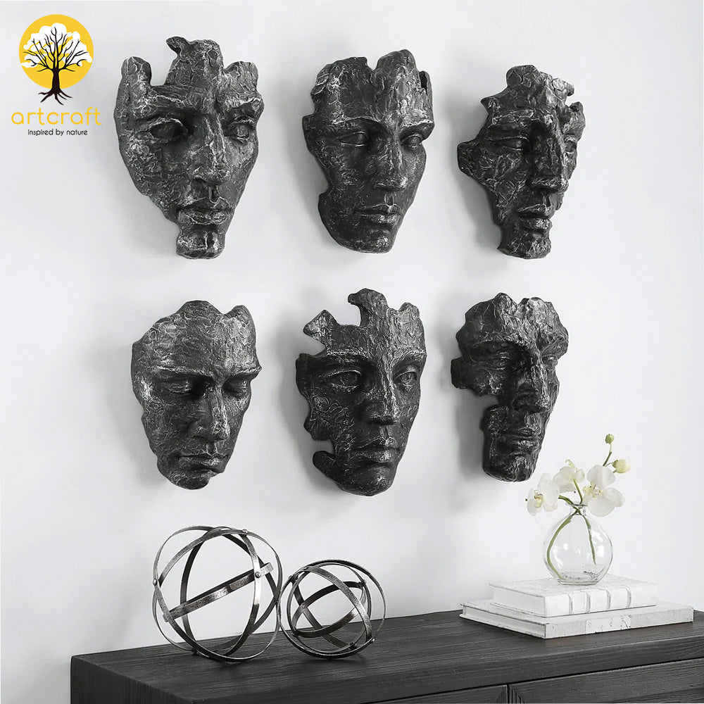Faces Wall Decor - 100% Made in Pure Brass