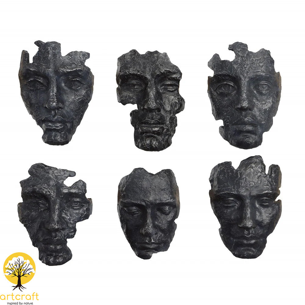 Faces Wall Decor - 100% Made in Pure Brass
