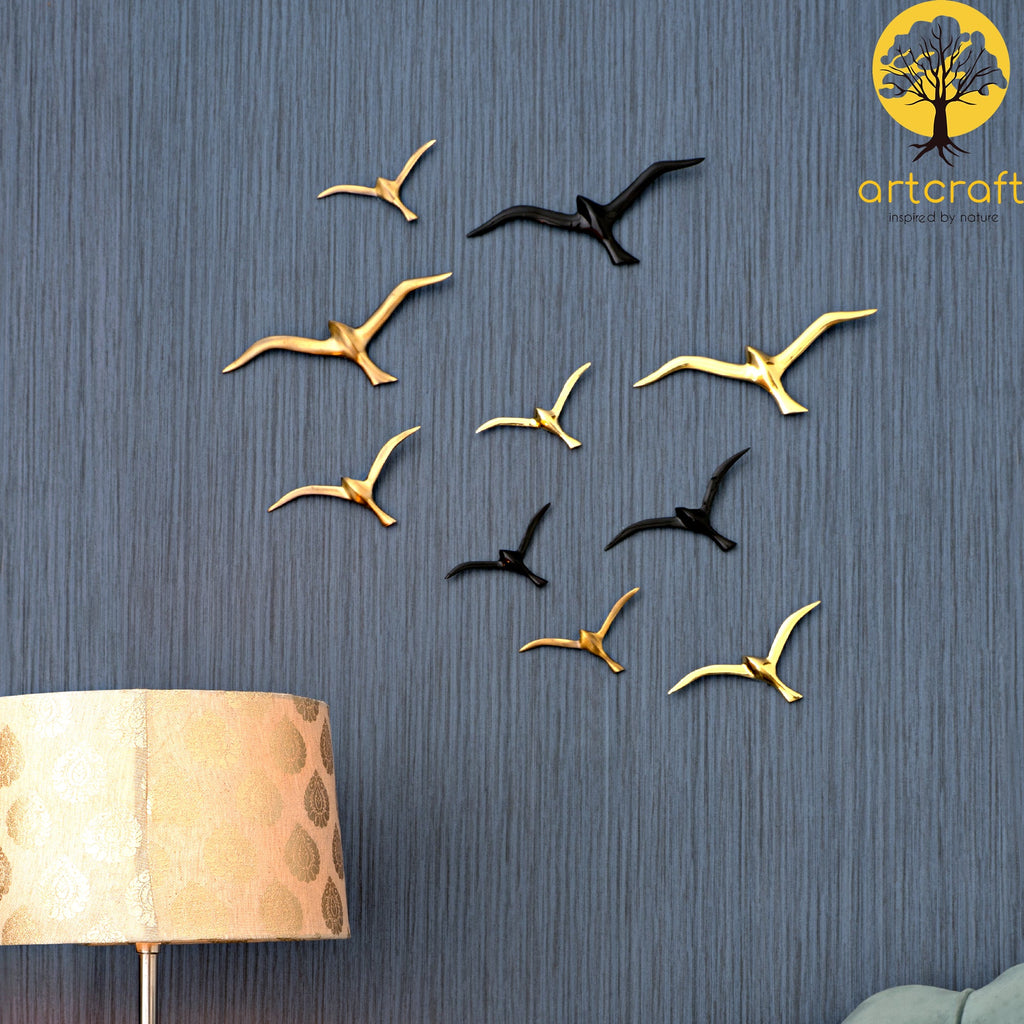 Flying birds Wall Hanging - 100% Made From Brass