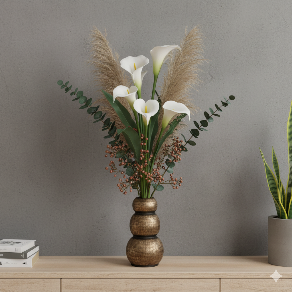 Rattle Vase - Made in 100% Pure Brass