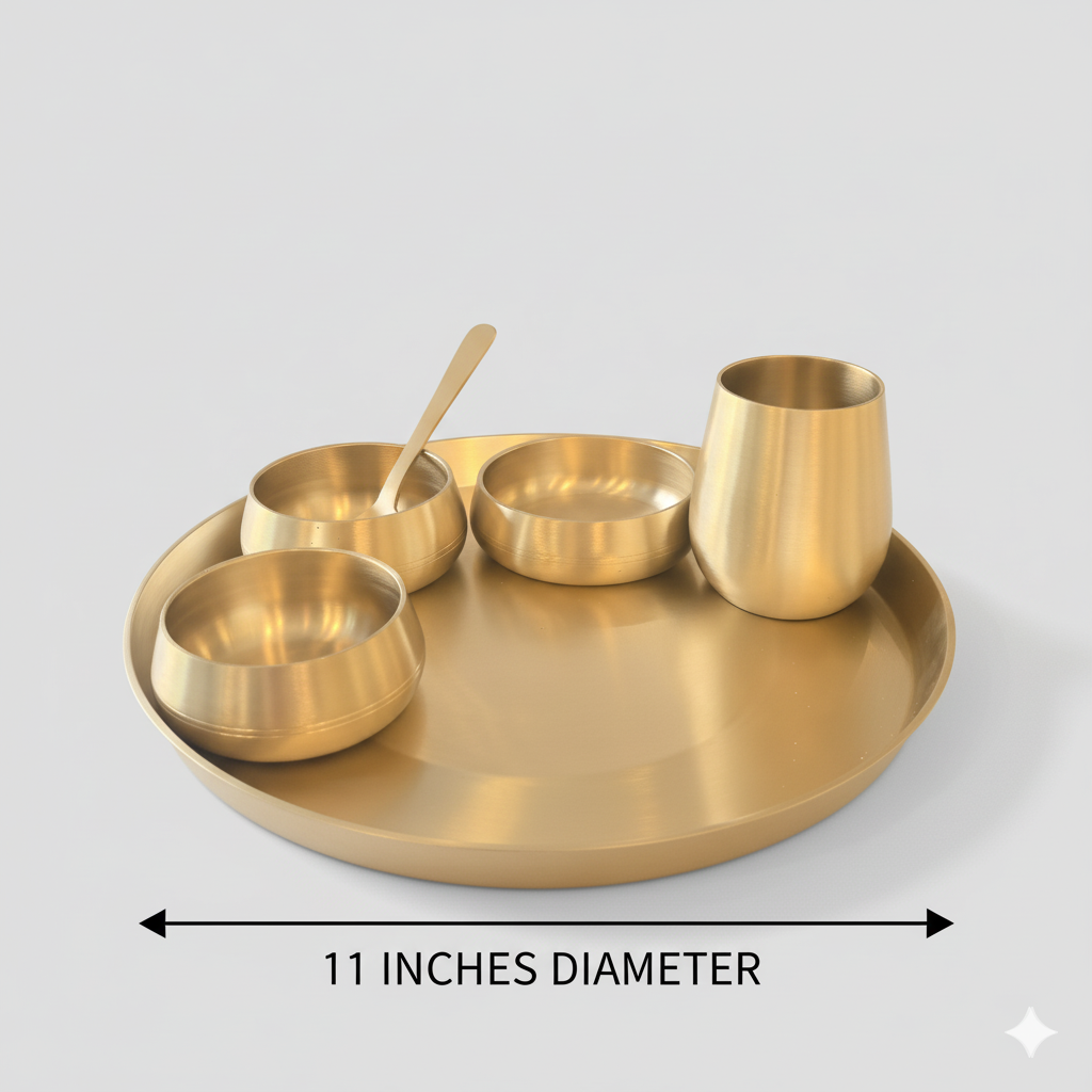 Bandagi -  Set of Kansa Utensils