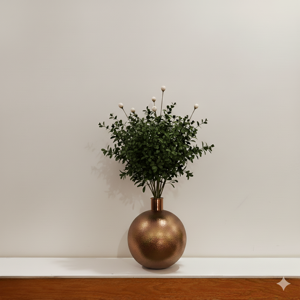 Round Vase - Made in 100% Pure Brass