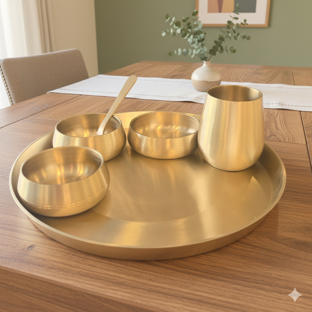 Bandagi -  Set of Kansa Utensils
