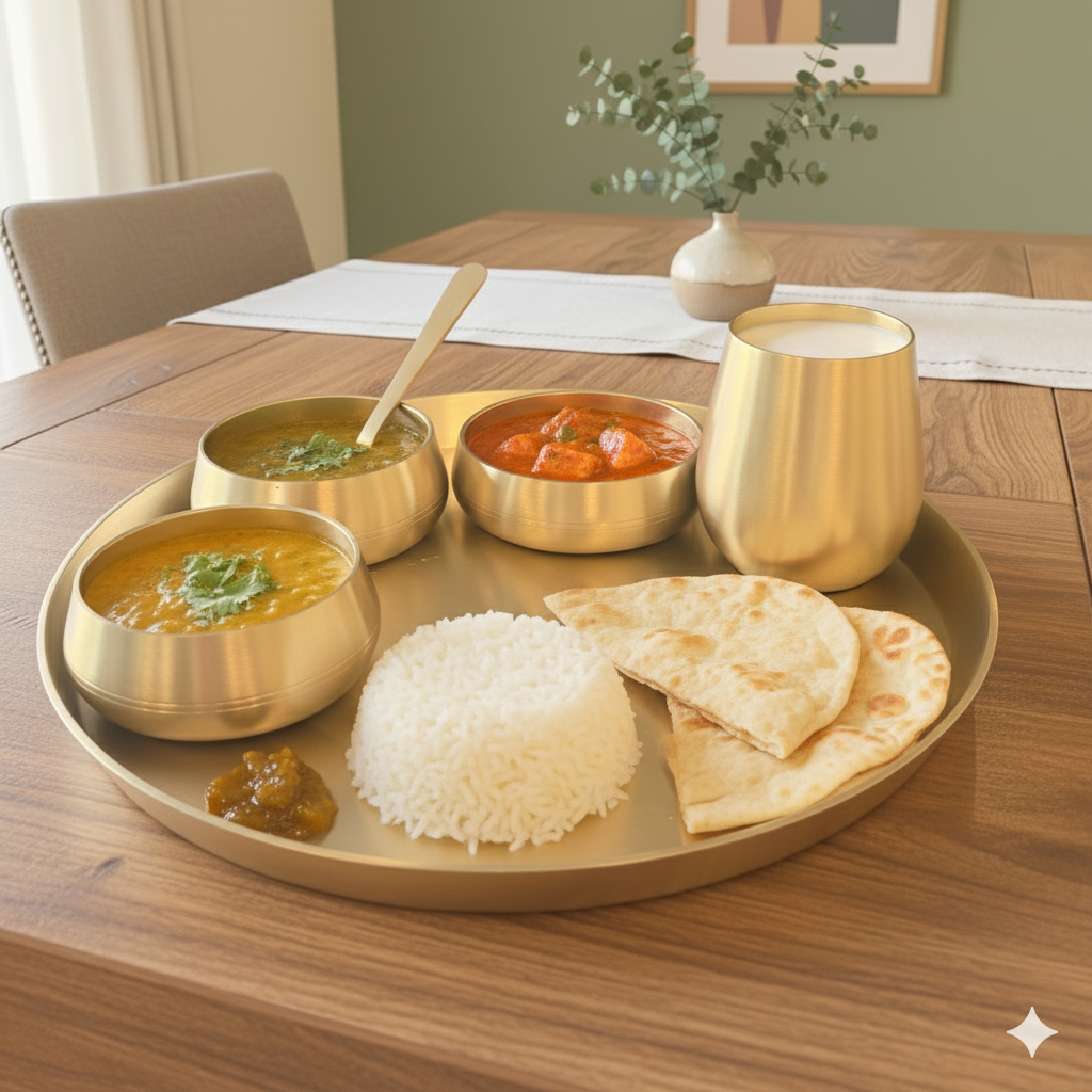 Bandagi -  Set of Kansa Utensils