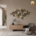 Circles wall decor - 100% Made in Pure Brass