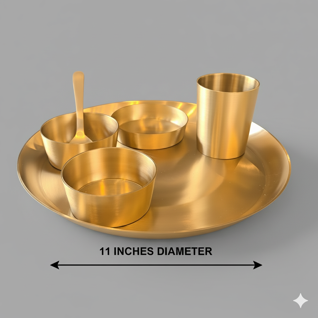 Amulyam -  Set of Kansa Utensils
