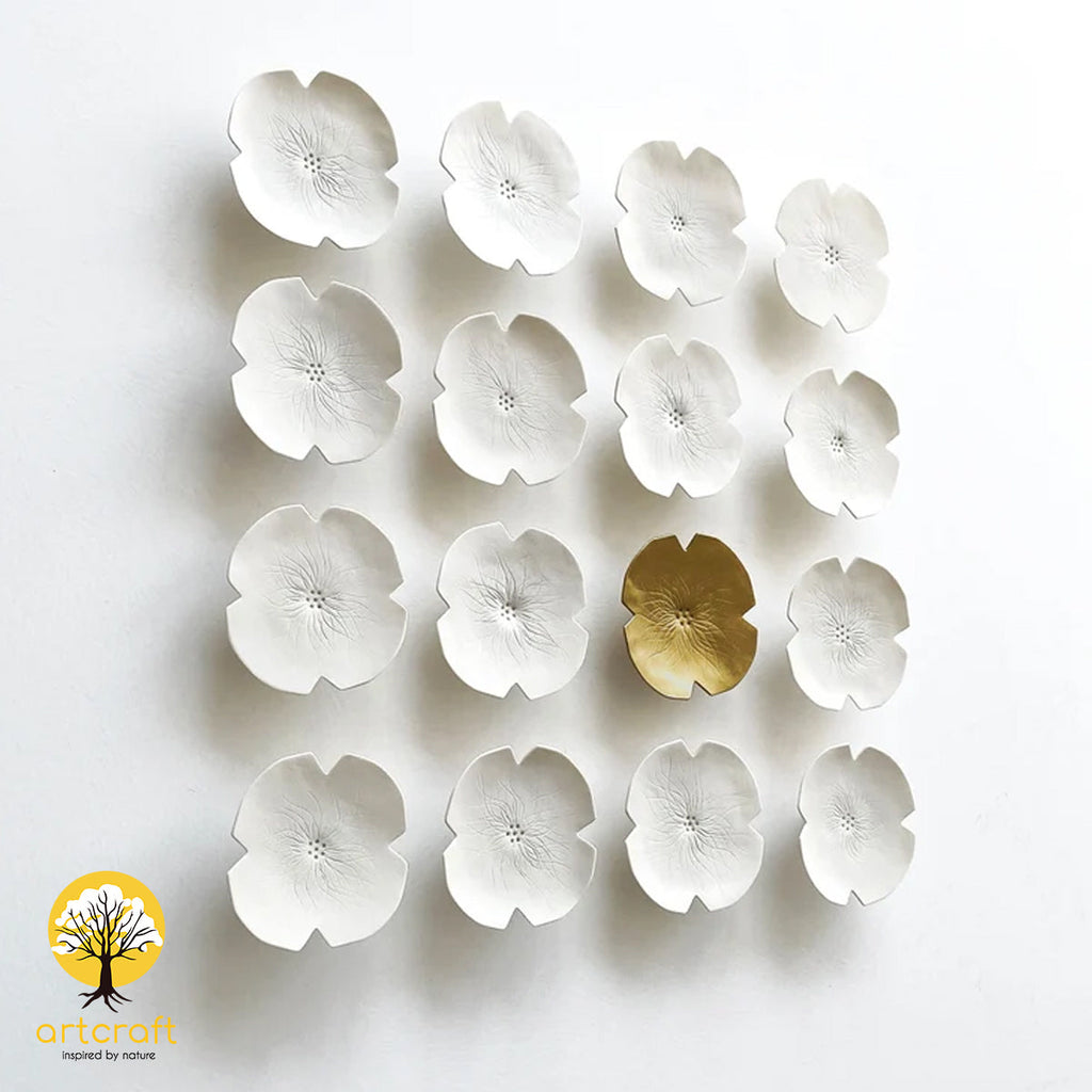 GRACE PLATES WALL DECOR - 100% MADE IN BRASS