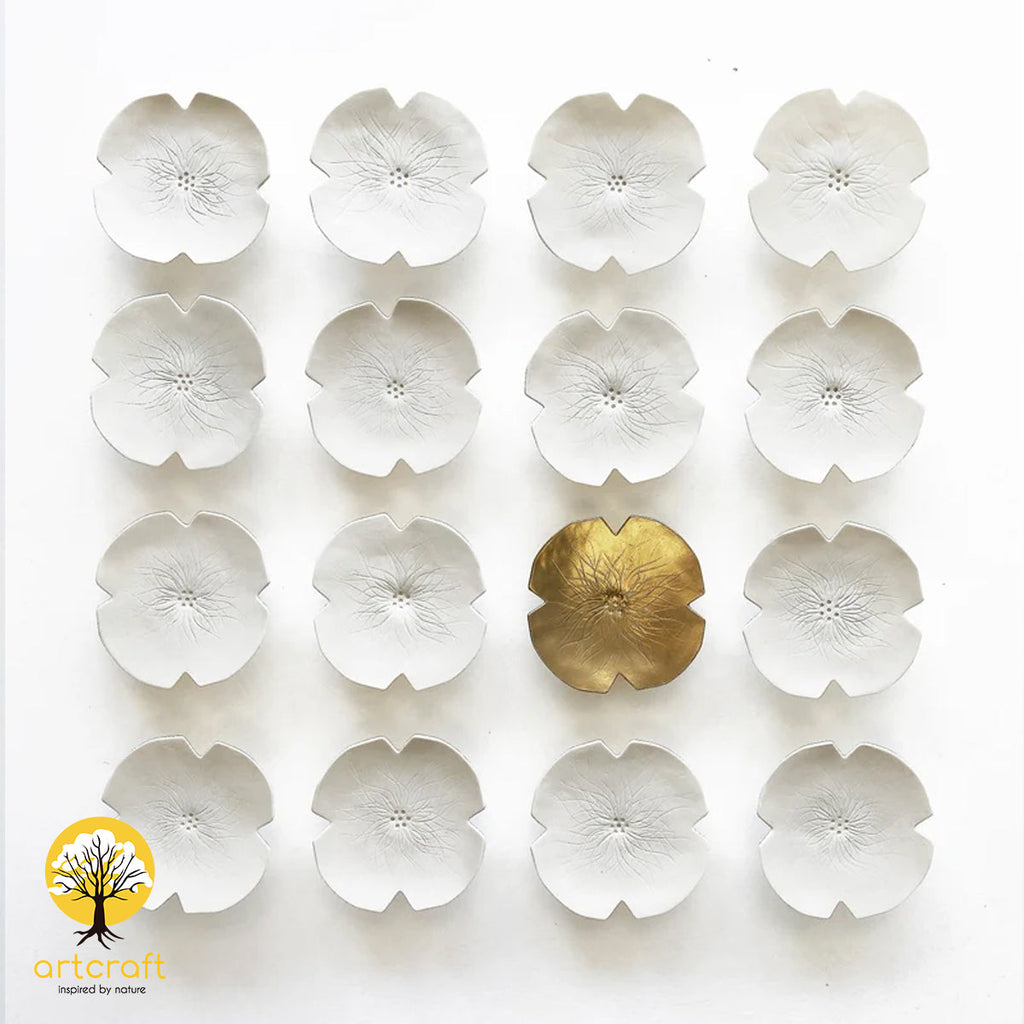 GRACE PLATES WALL DECOR - 100% MADE IN BRASS