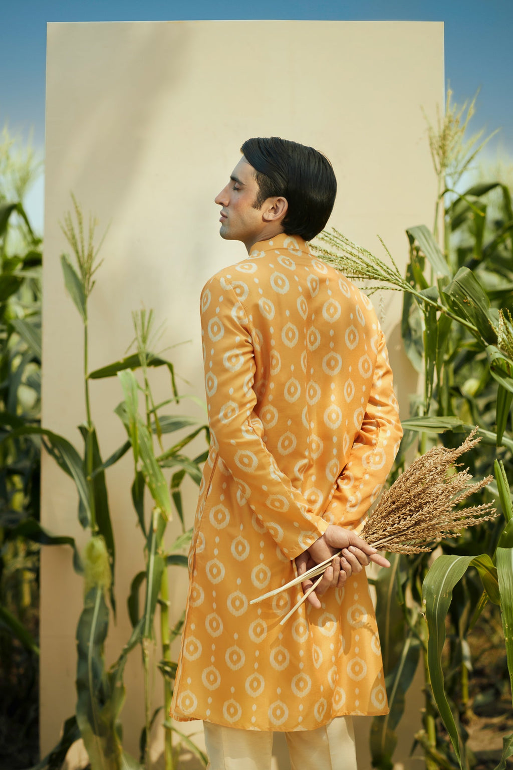 Amber Light  - Silk Kurta