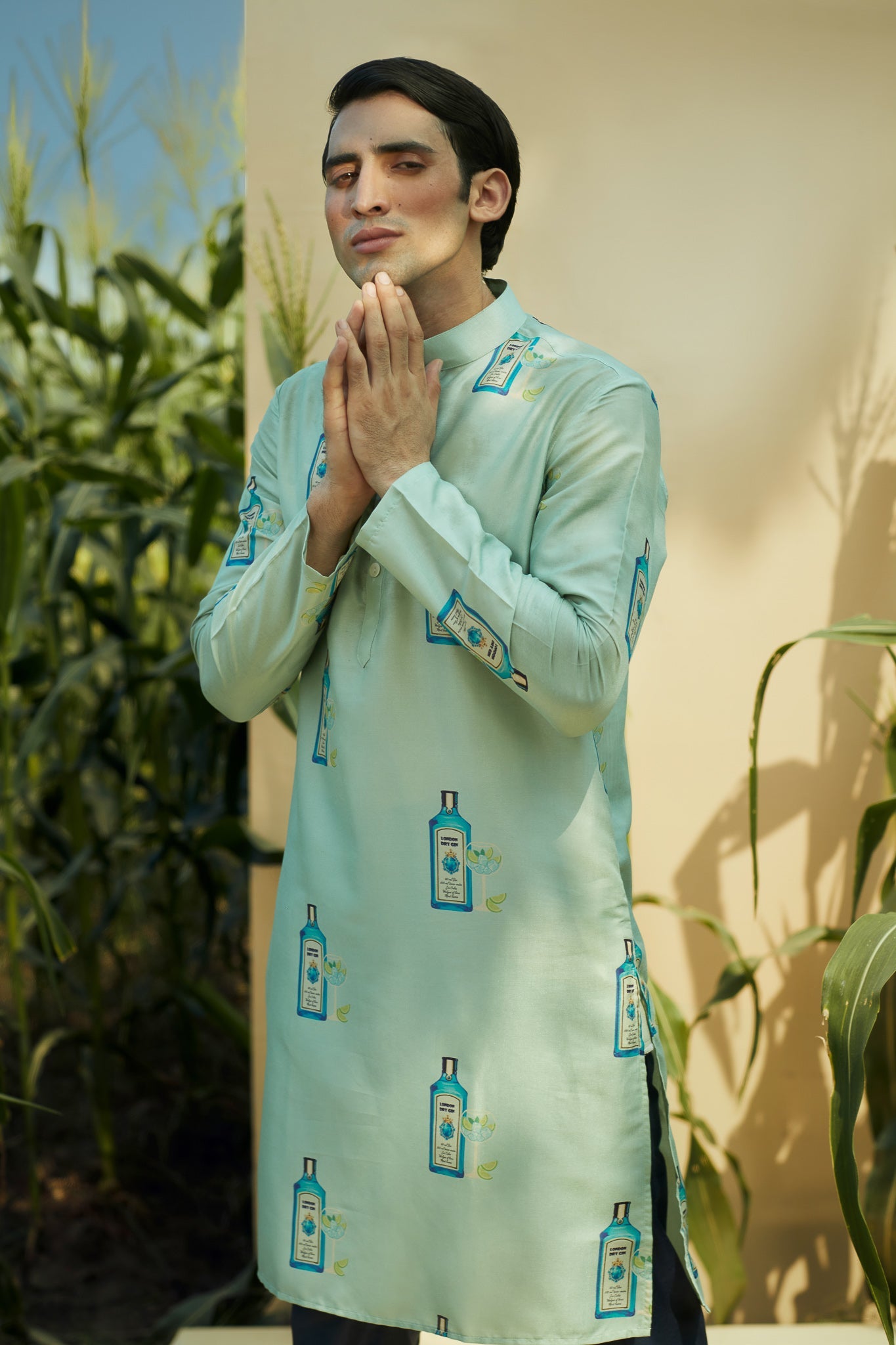 Gin'O Clock  - Silk Kurta
