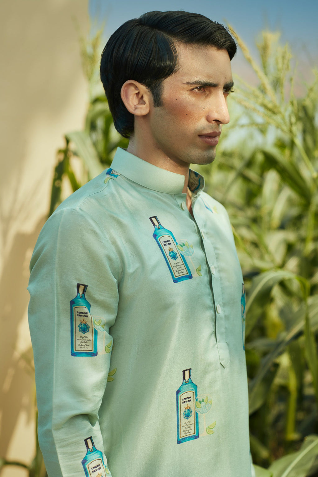 Gin'O Clock  - Silk Kurta