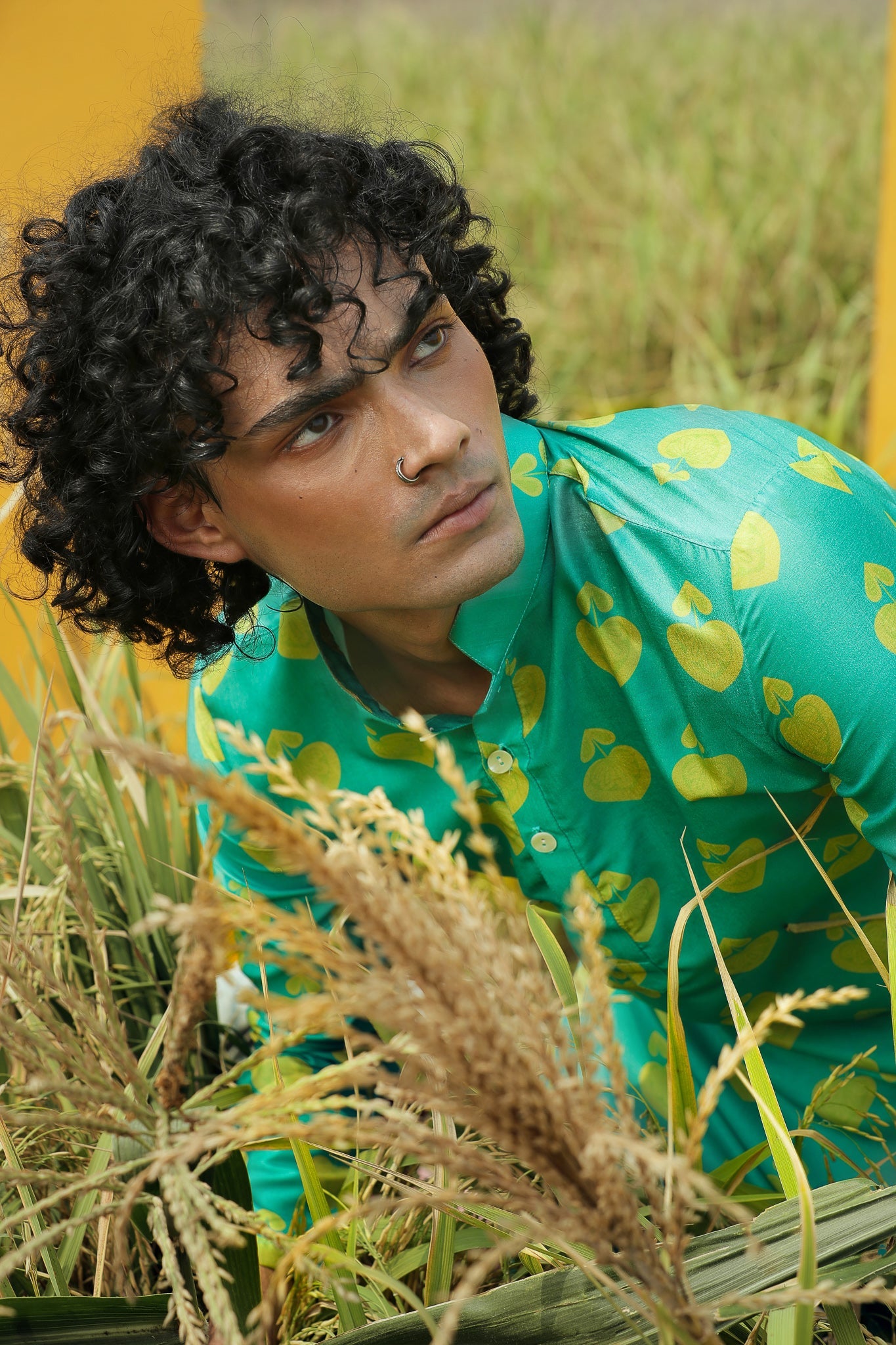 Minty Spade  - Silk Kurta
