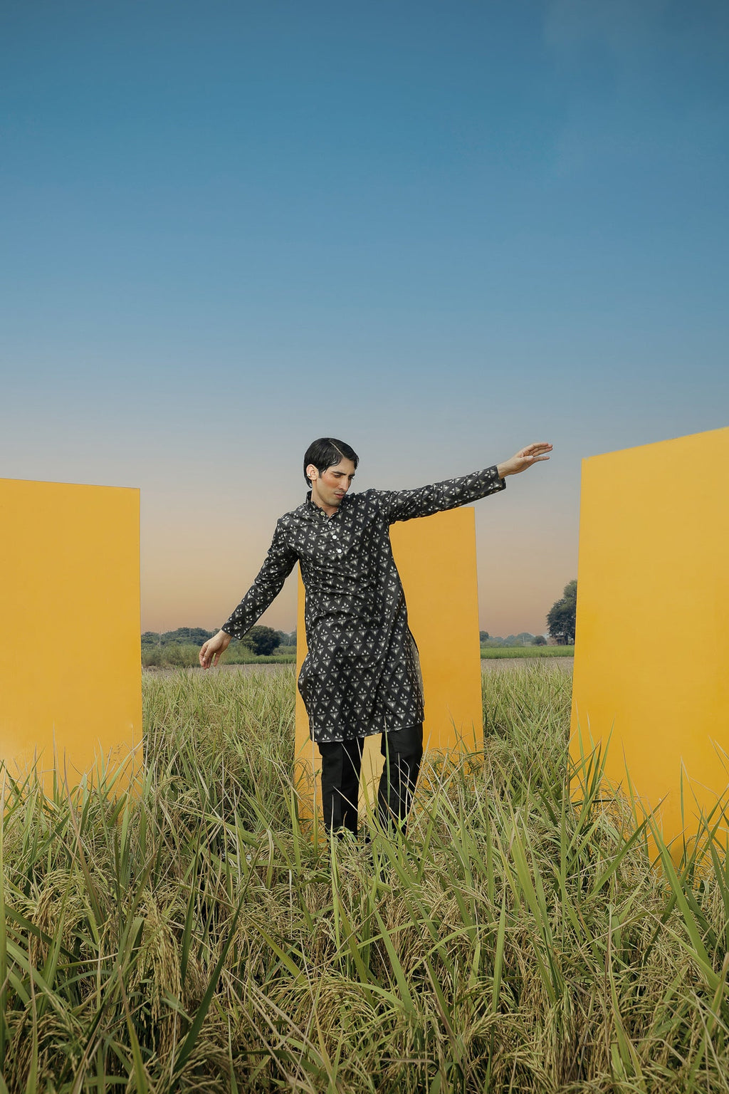 Embers  - Silk Kurta