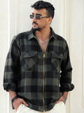 Ashford Pine Green Check Full Sleeve Shirt