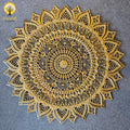 Mandala Design Wall Decor  - Made in 100% Brass