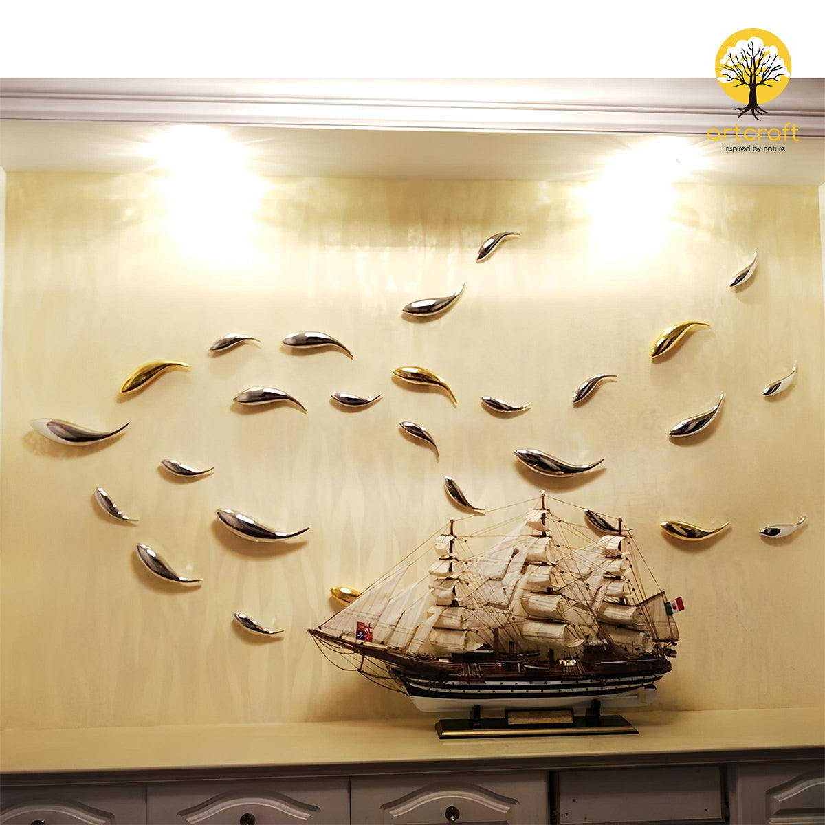 Gold Fish -100% Made From Brass