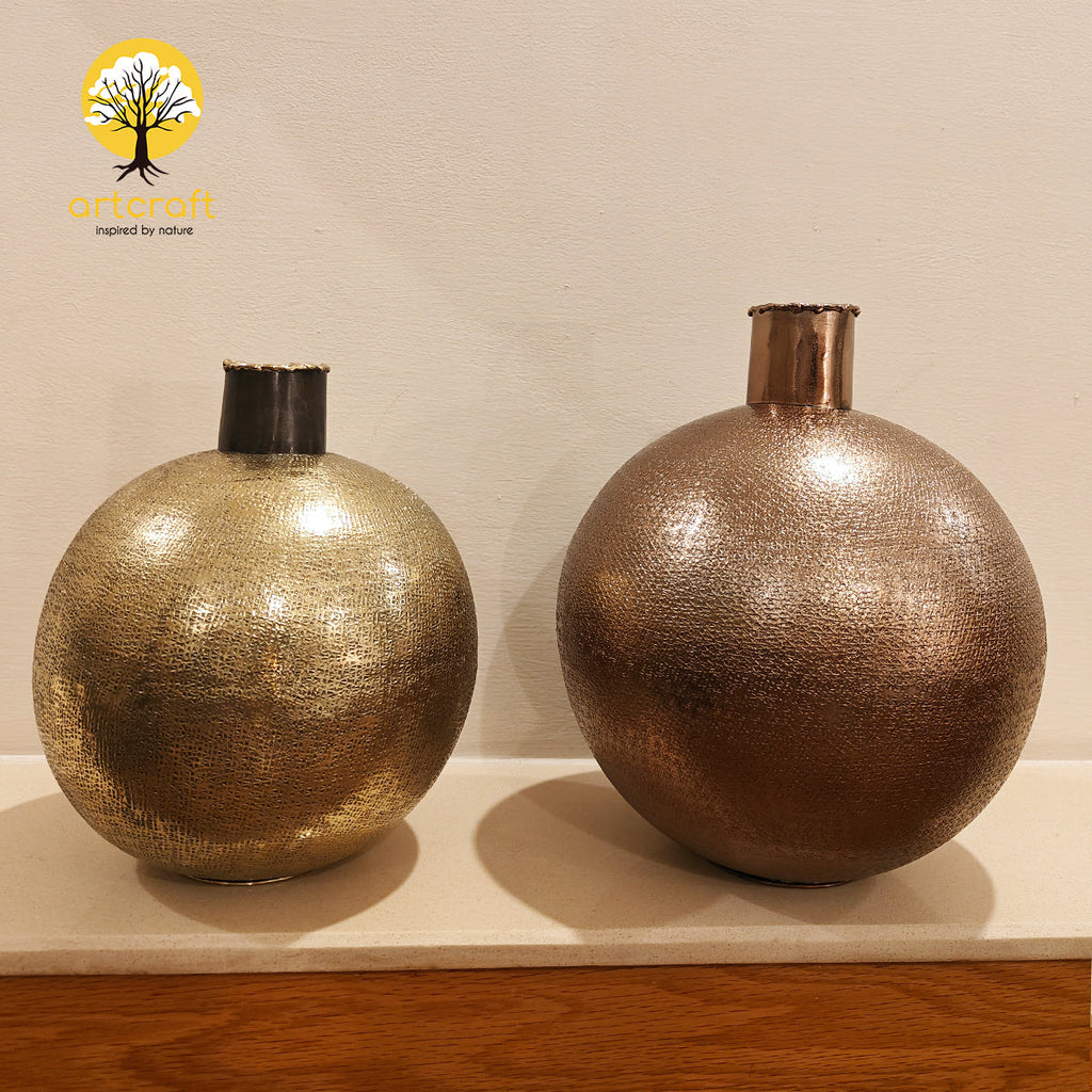 Round Vase - Made in 100% Pure Brass