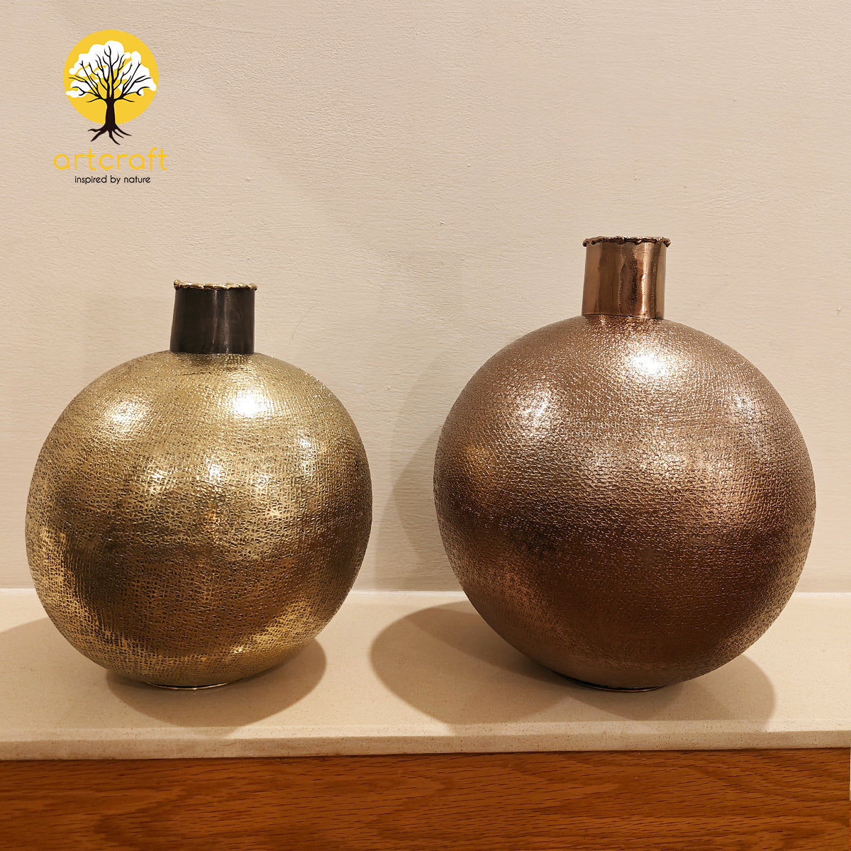Round Vase - Made in 100% Pure Brass
