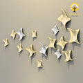 Twist Square Wall Decor  - 100% Made From Brass