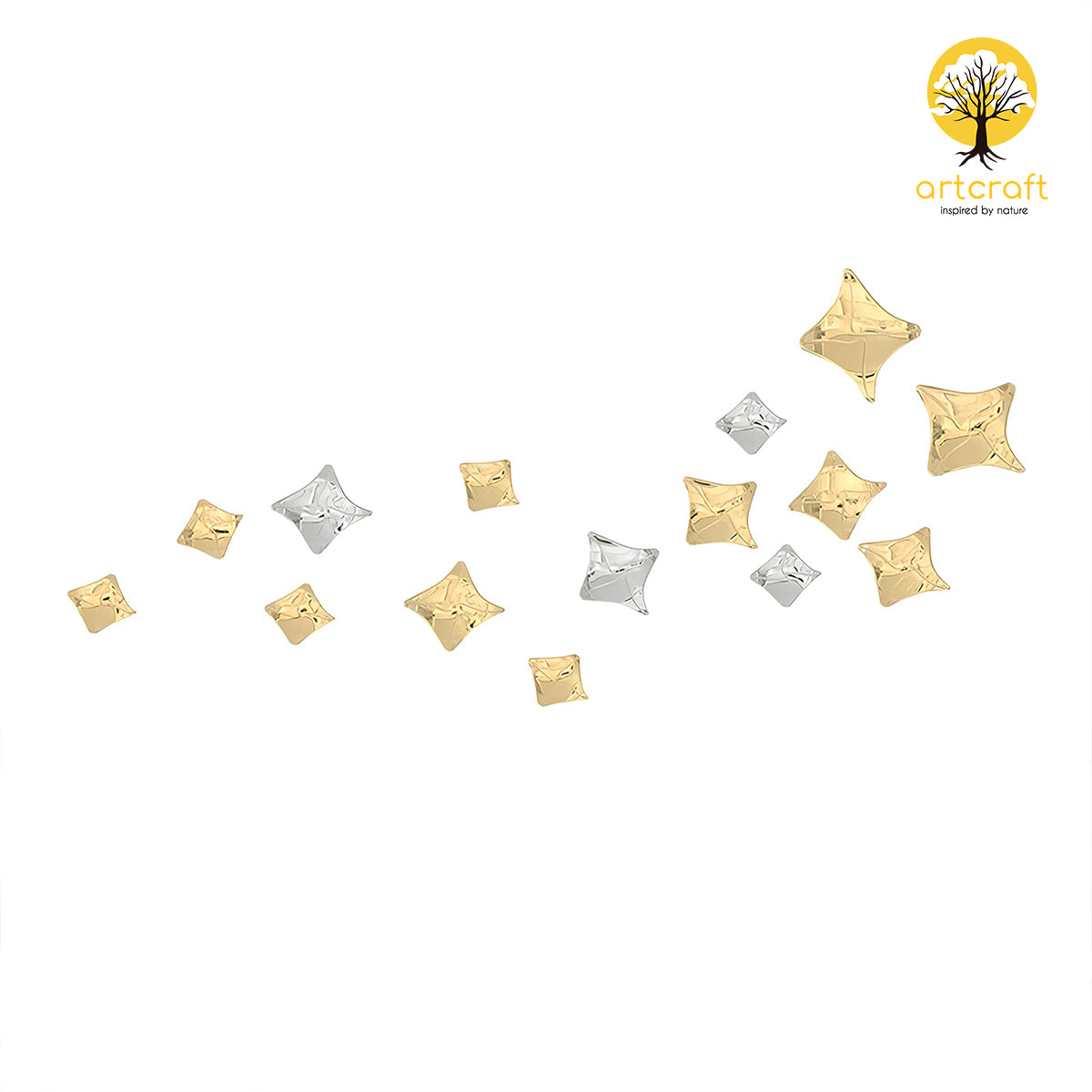 Twist Square Wall Decor  - 100% Made From Brass