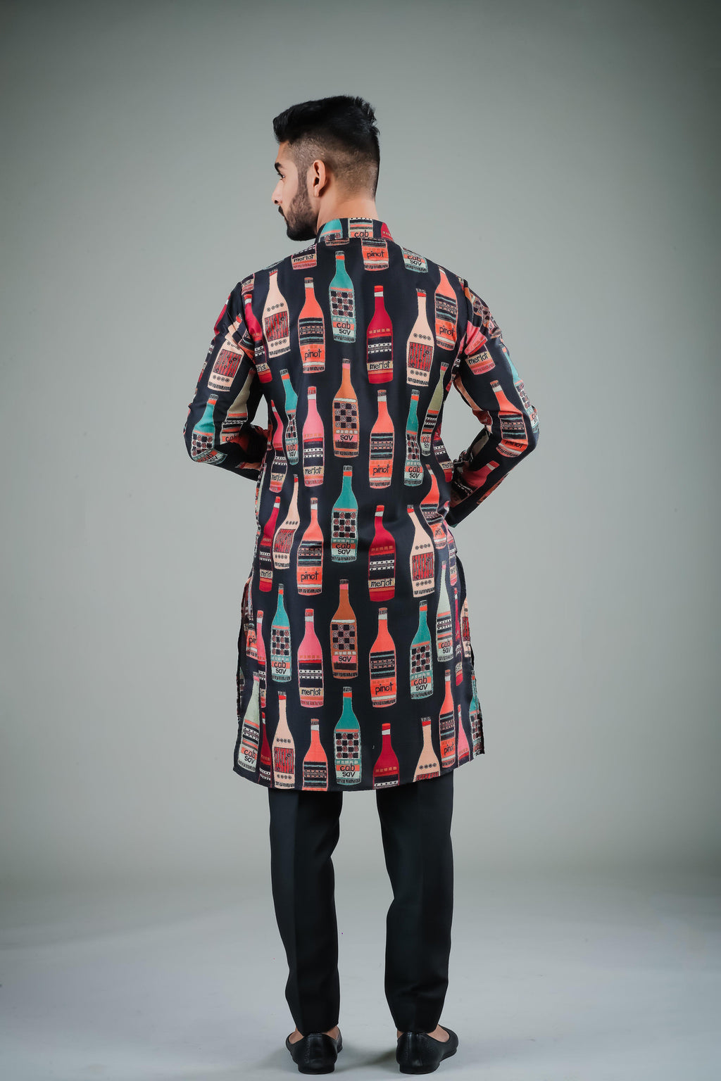 Wine Nights - Silk Kurta