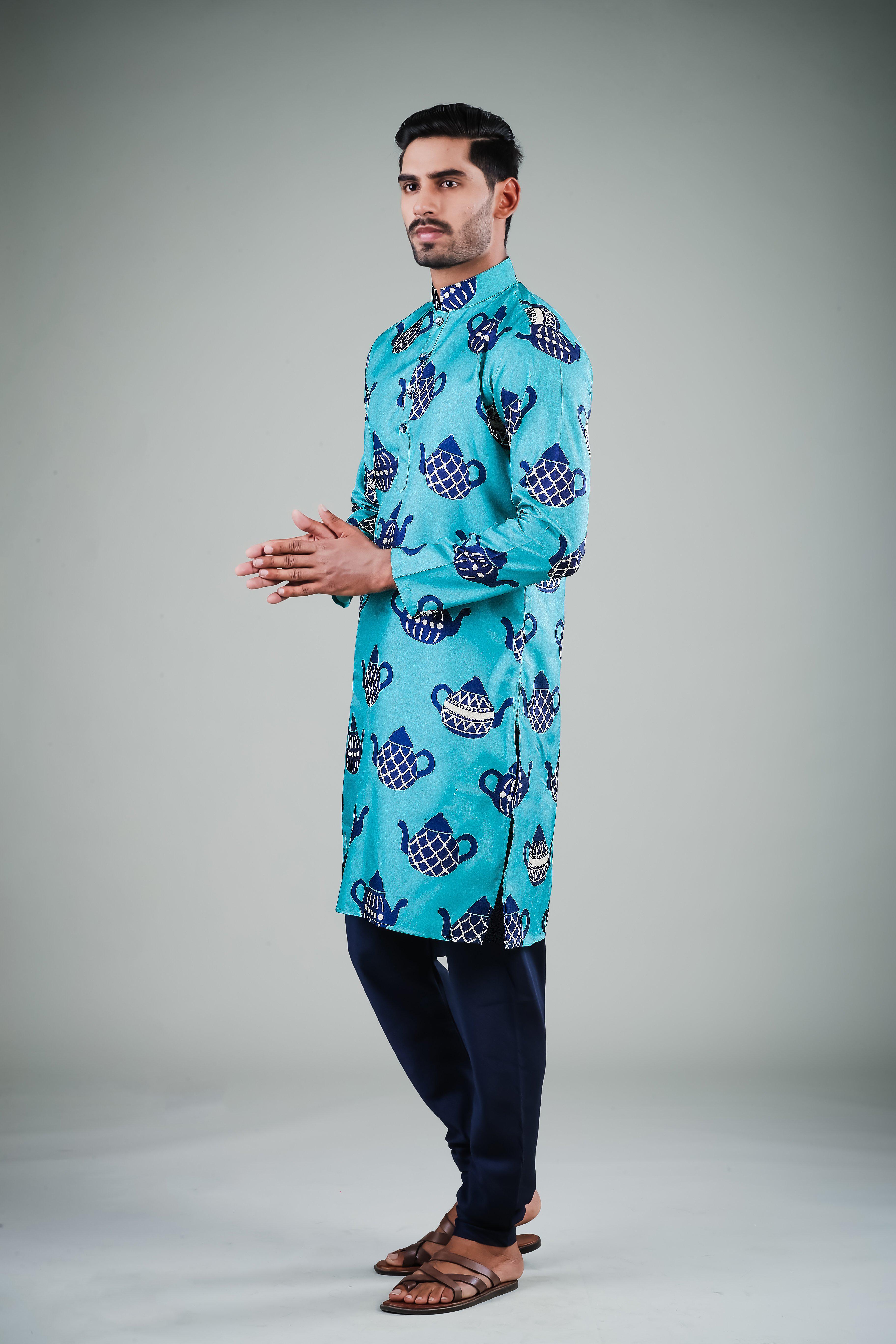 Tea Time - Silk Kurta