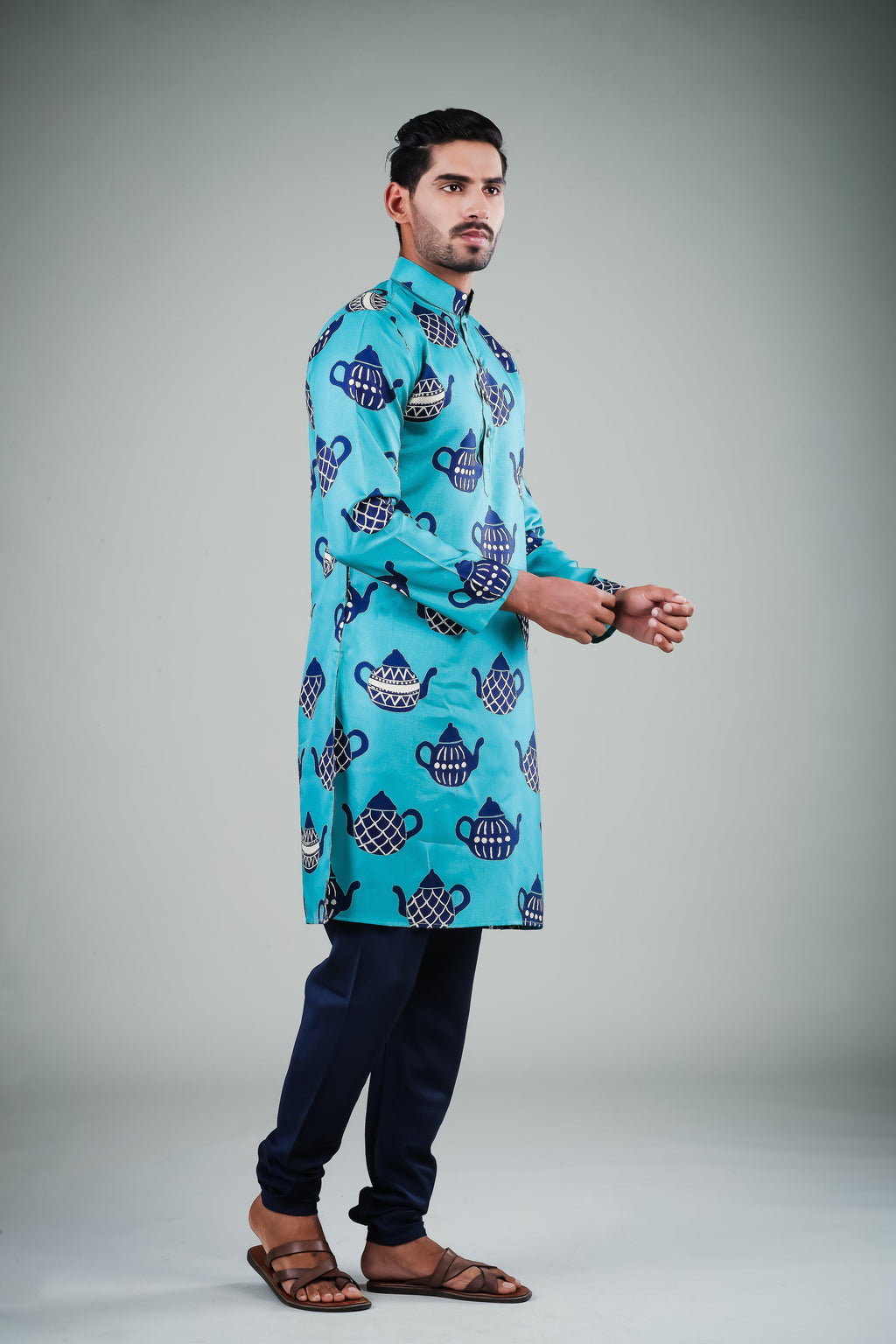 Tea Time - Silk Kurta