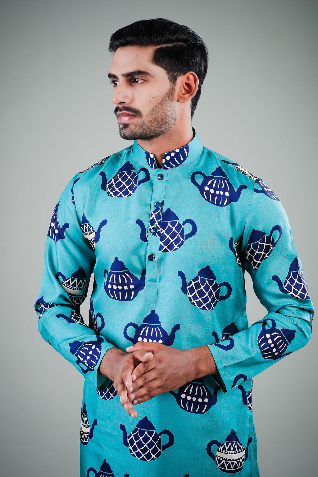 Tea Time - Silk Kurta