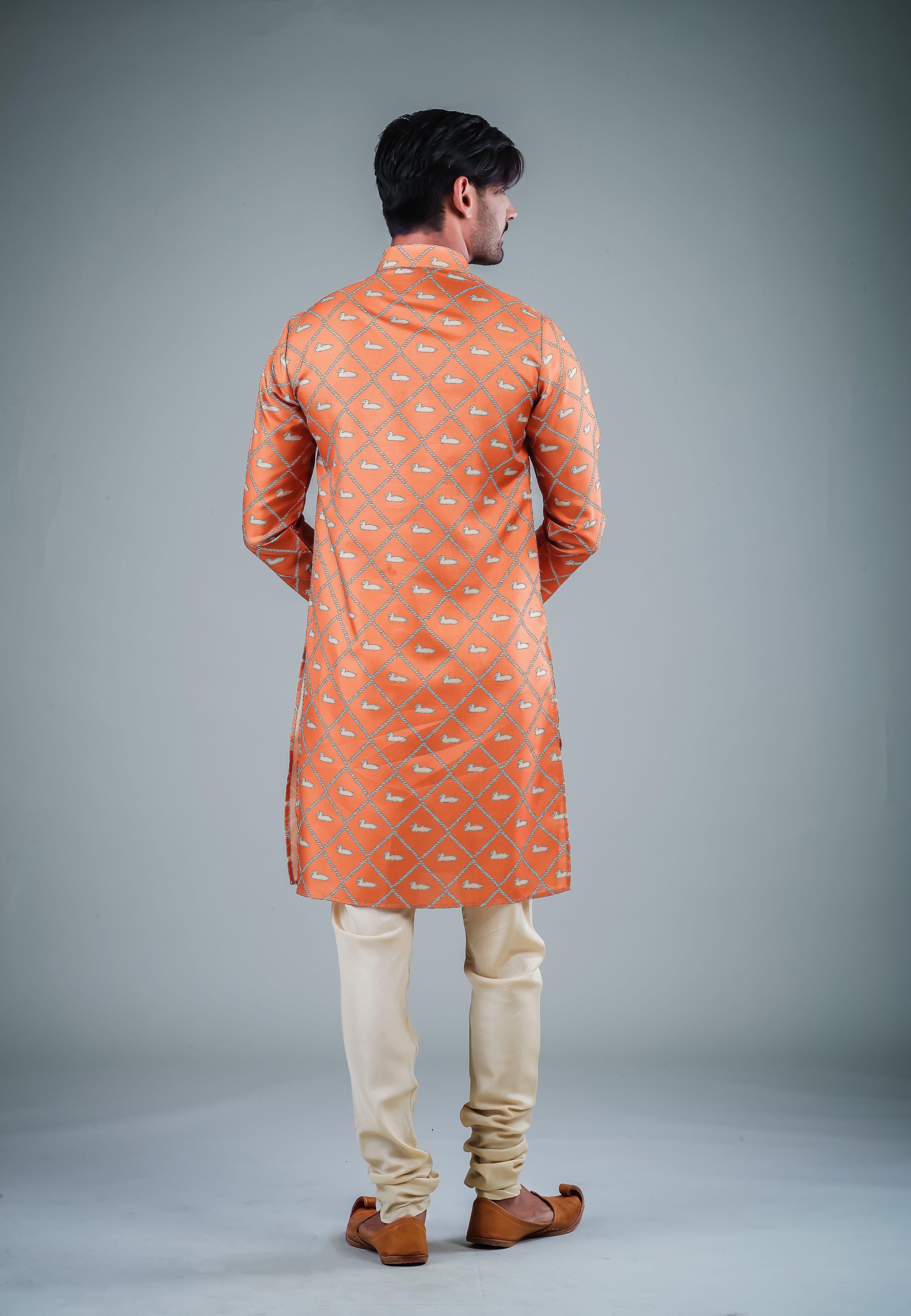 Ducking Duck - Silk Kurta