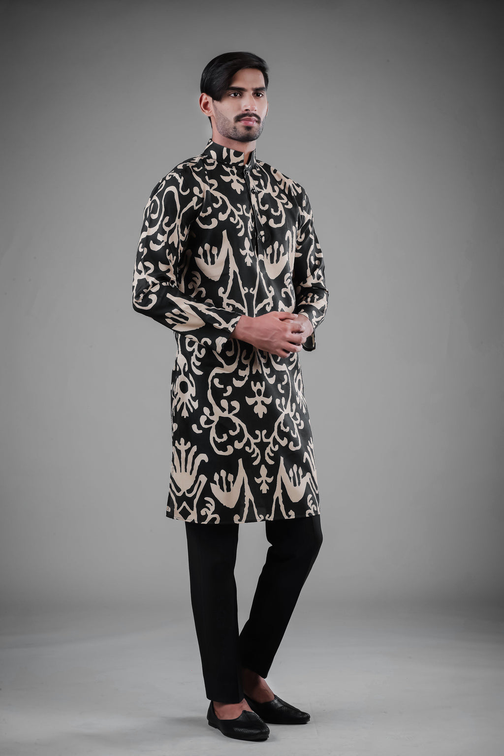Day and Night -  Silk Kurta