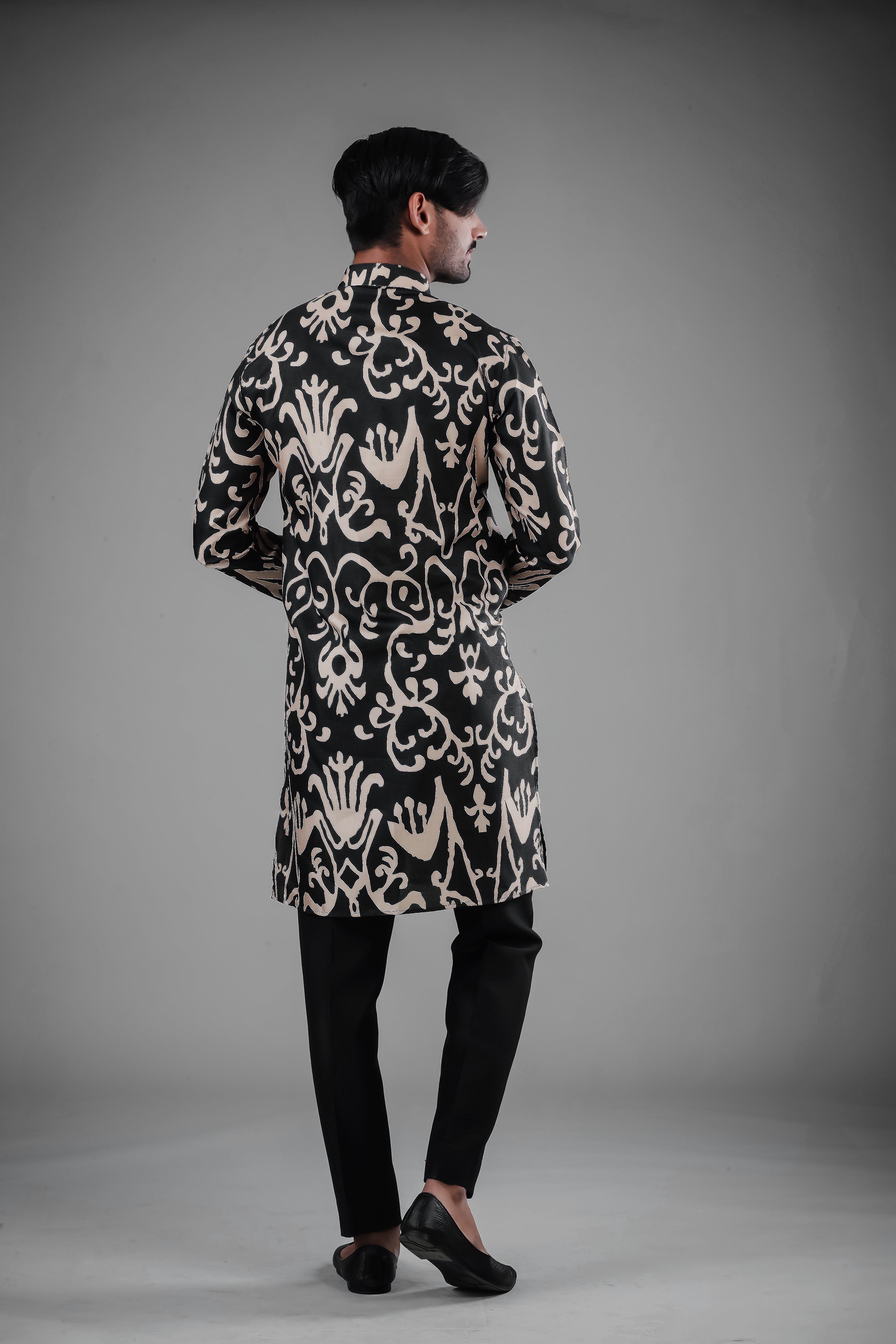 Day and Night -  Silk Kurta