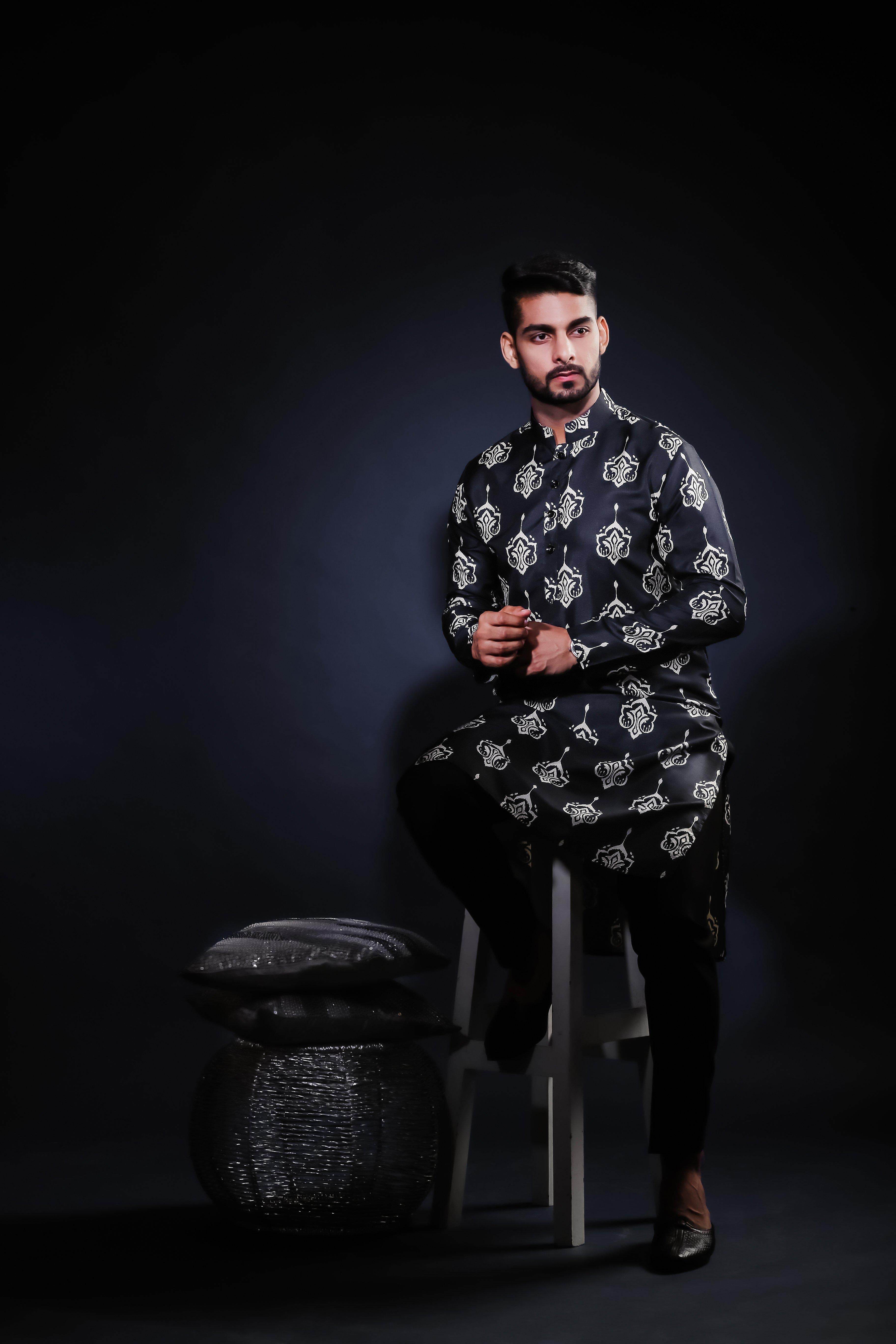 The Luxe Sleek - Silk Kurta