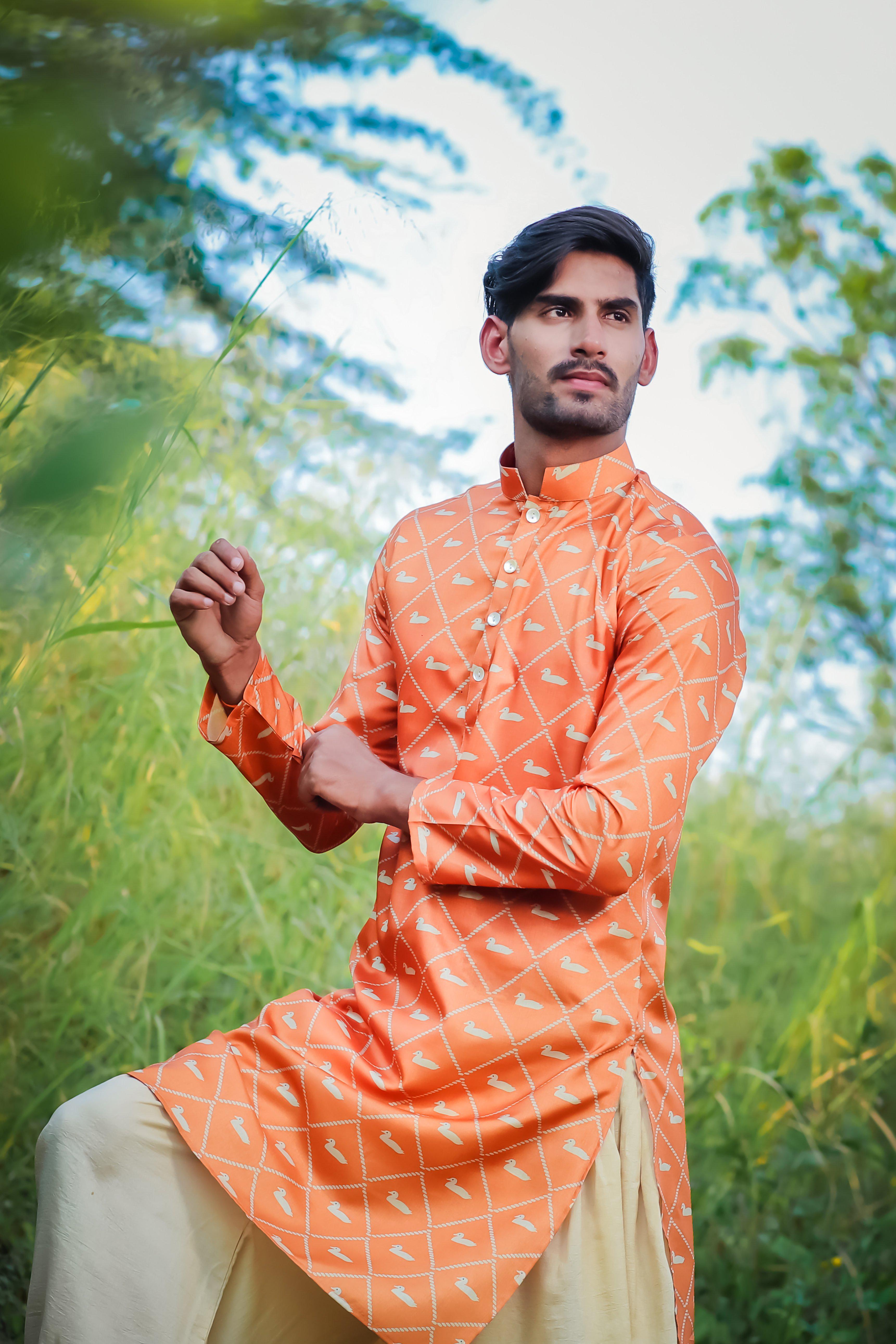 Ducking Duck - Silk Kurta