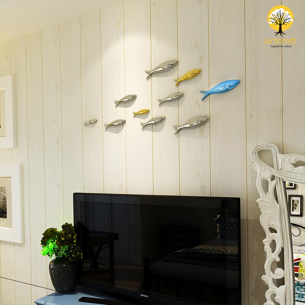 Tuna fish wall decor - 100% Made in Pure Brass