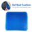 Silicone gel cushion pad for car seats, showing its flexibility and supportive features