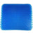 Orthopaedic seat cushion pad made of silicone flex gel, showing its ergonomic design for car seats
