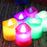Multi-color LED candles for events